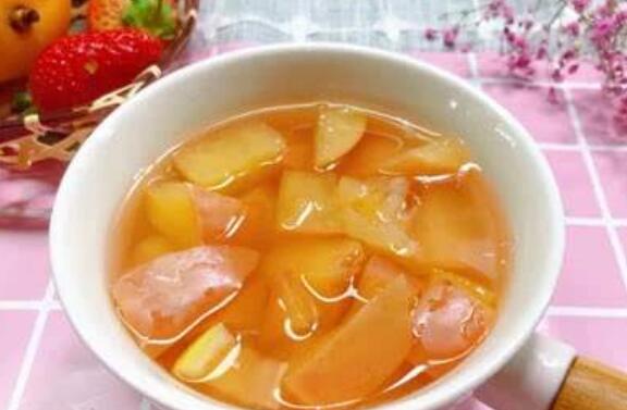 蒸苹果水的功效与作用